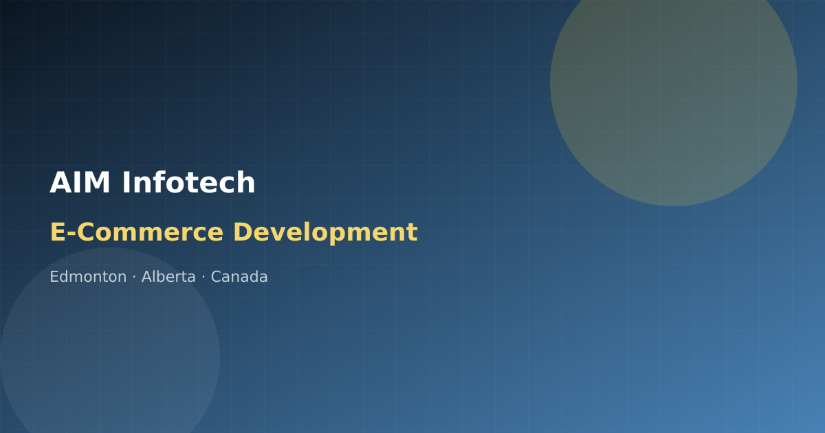 E-commerce website checklist for Canadian stores